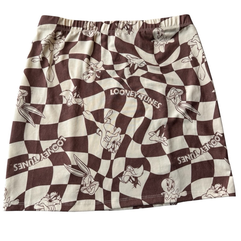 Looney Tunes Checkerboard Mini Skirt